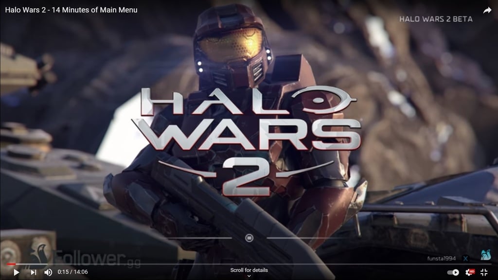 Halo Wars 2 - Menu Spartan Helmet