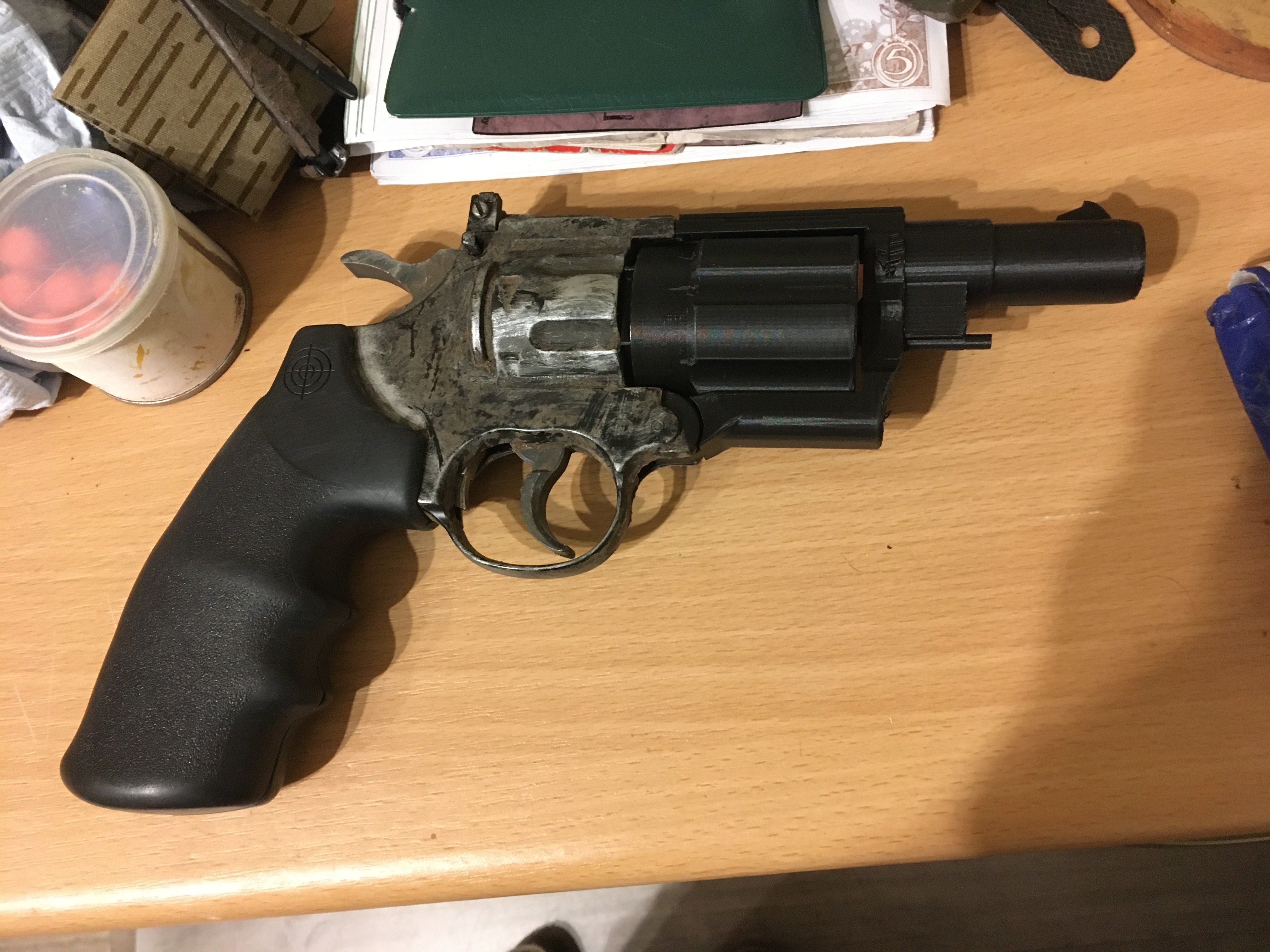 Snubnose barrel for crosman NERF conversion