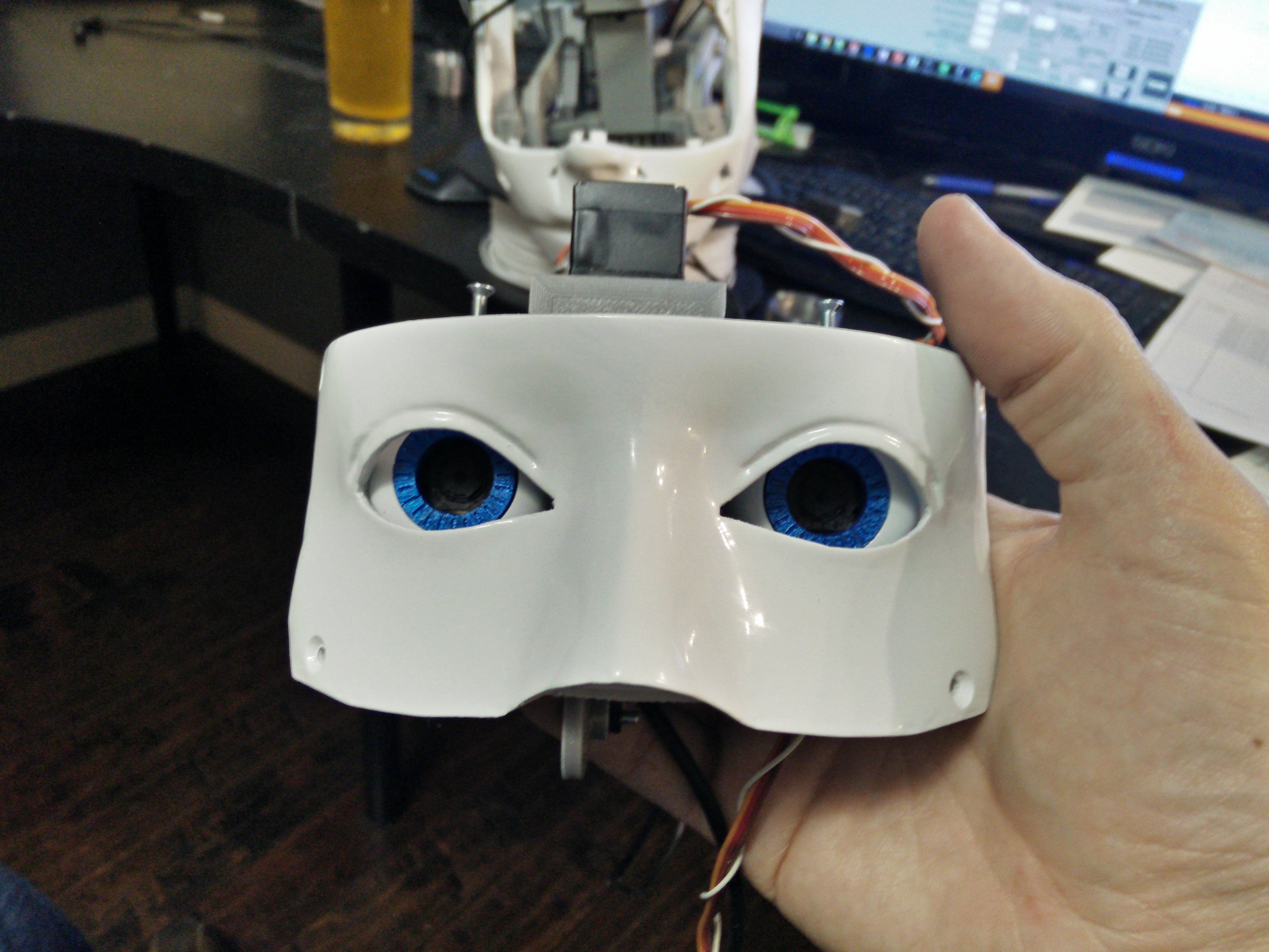 InMoov Eye Mechanism 2 Helper Files (DEPRECATED)