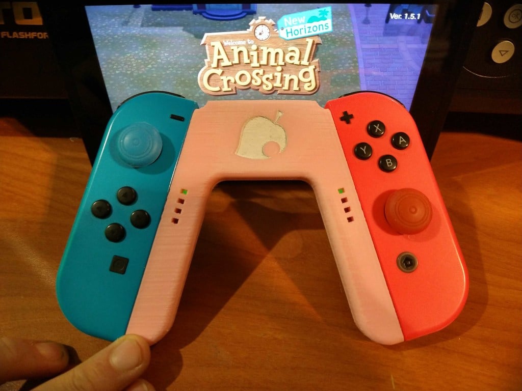 Nintendo Switch Joy-Con Grip V2 - Animal Crossing
