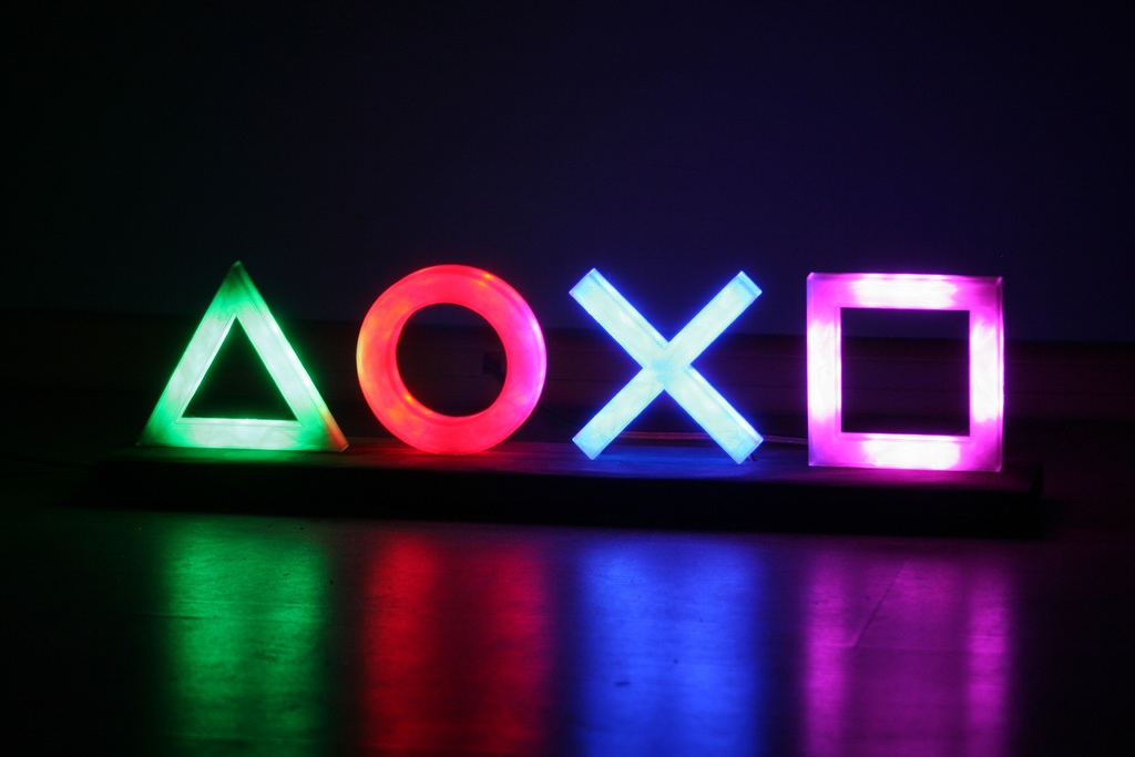 Playstation Icon LED