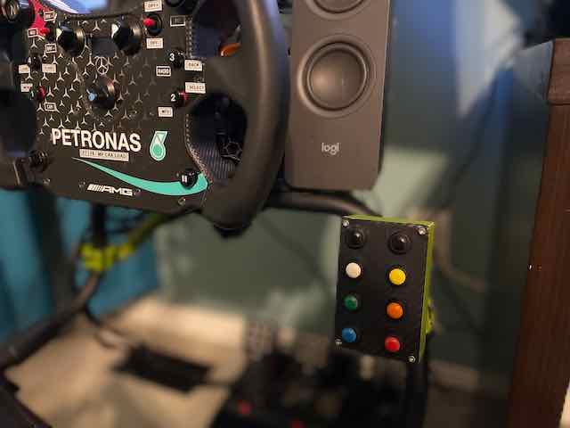 Small Button Box (Sim Racing) (USB Joystick Controller) (Playseat Challenge)
