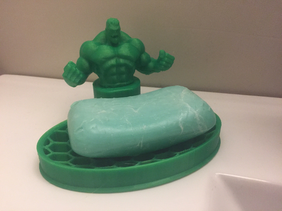 Hulk Soap Tray - FULL SIZED