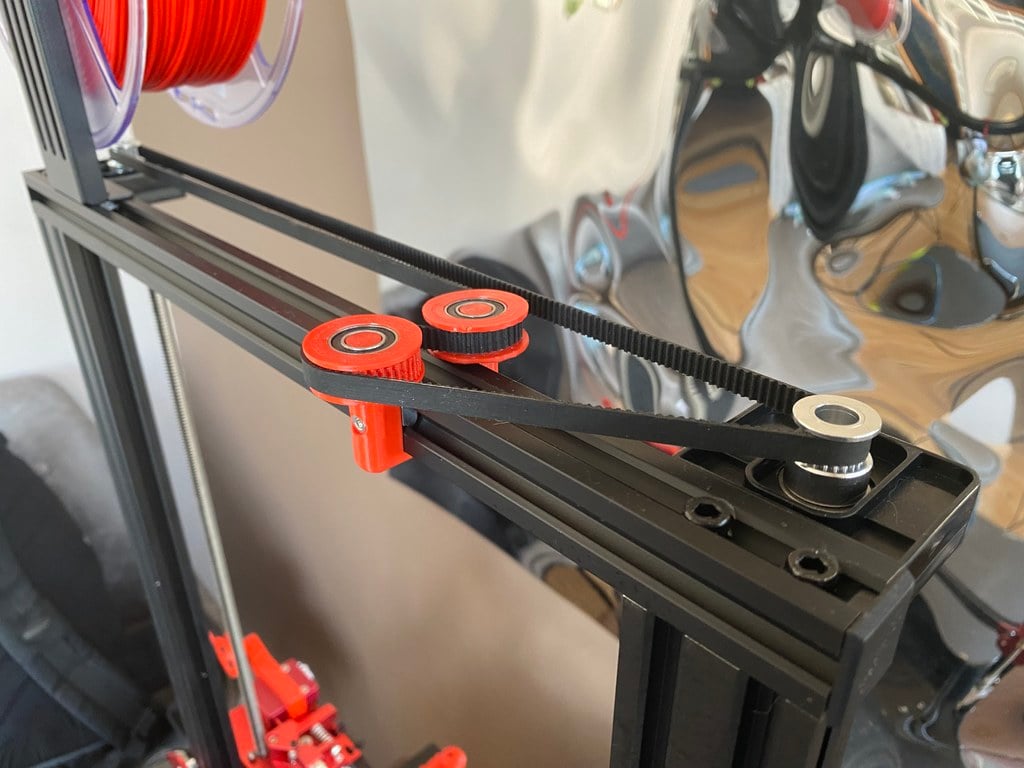 CR 10S Pro (and V2) z-axis belt tensioner