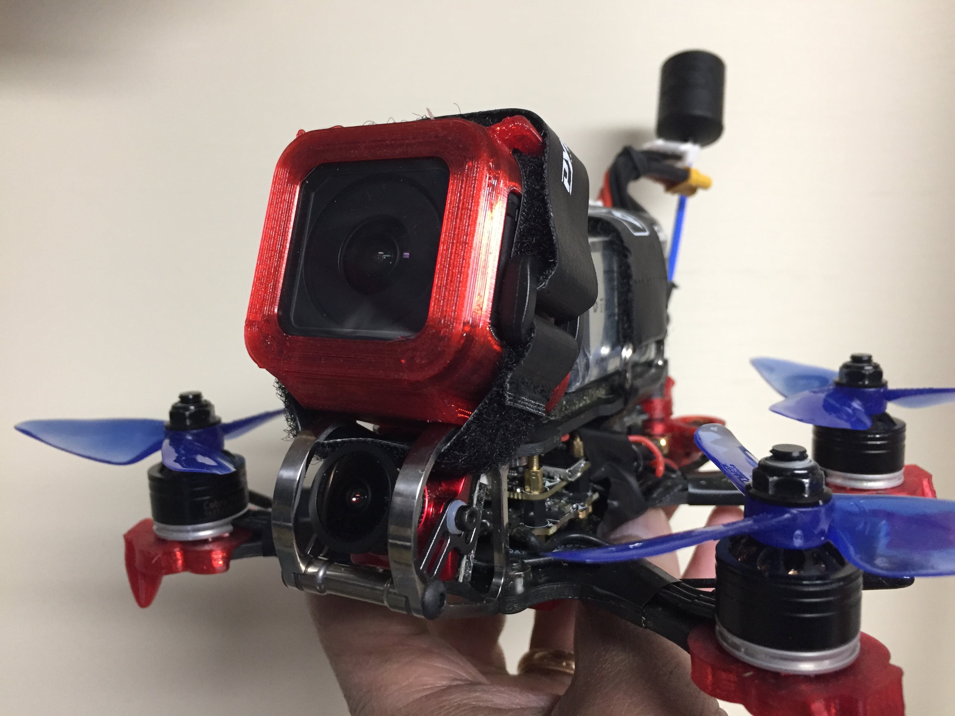 Skinny Gopro Session 5 mount for Armattan Gecko