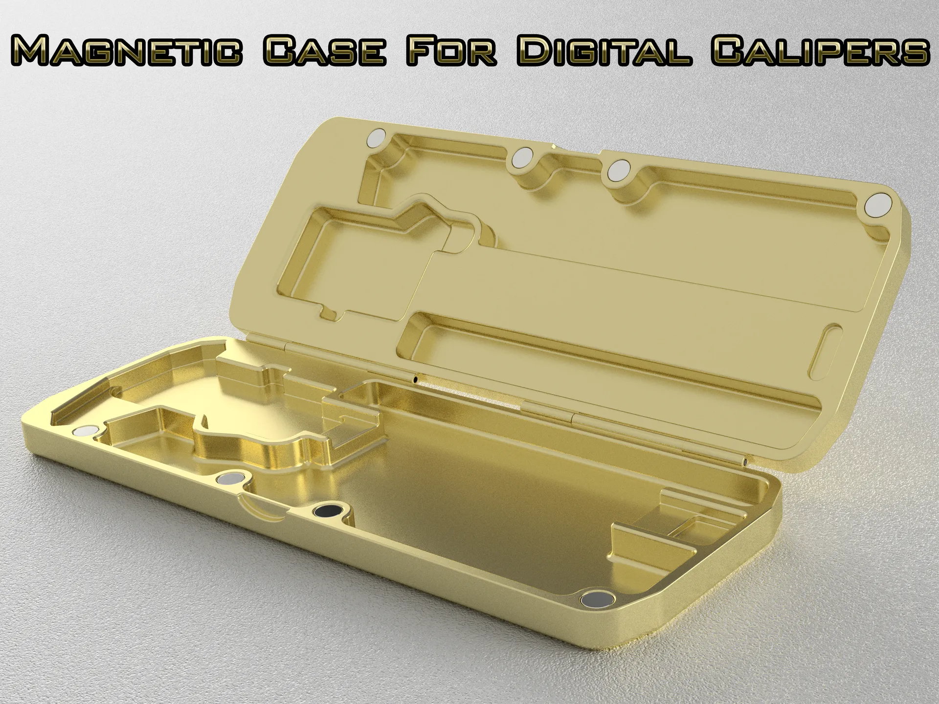 Digital Caliper Case - Magnetic