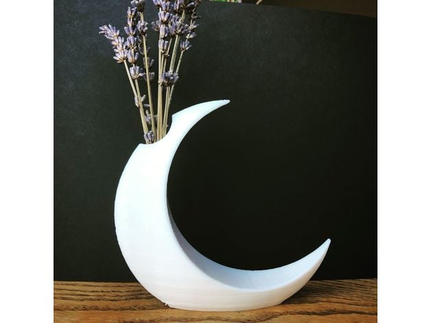 Minimalist Moon Vase