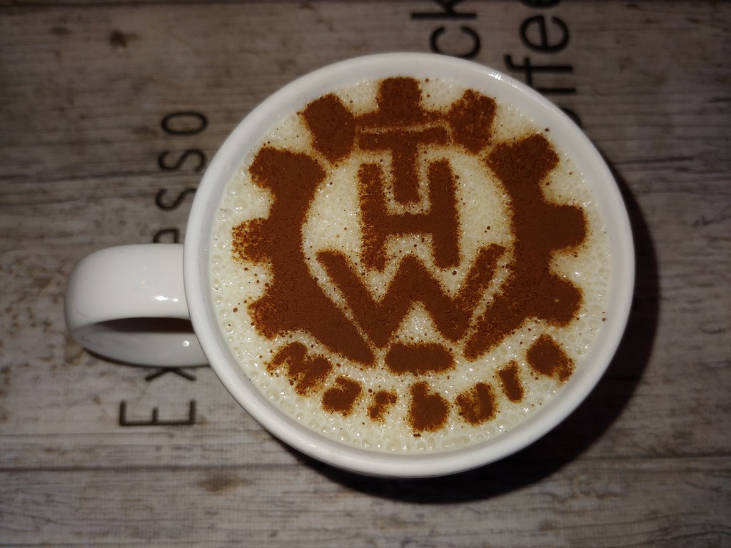 Coffee Stencil - THW OV Marburg