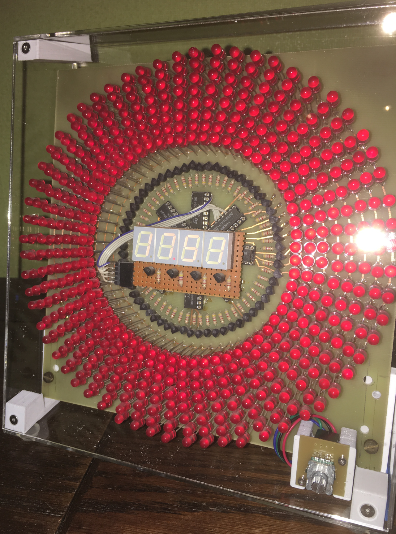 Led clock