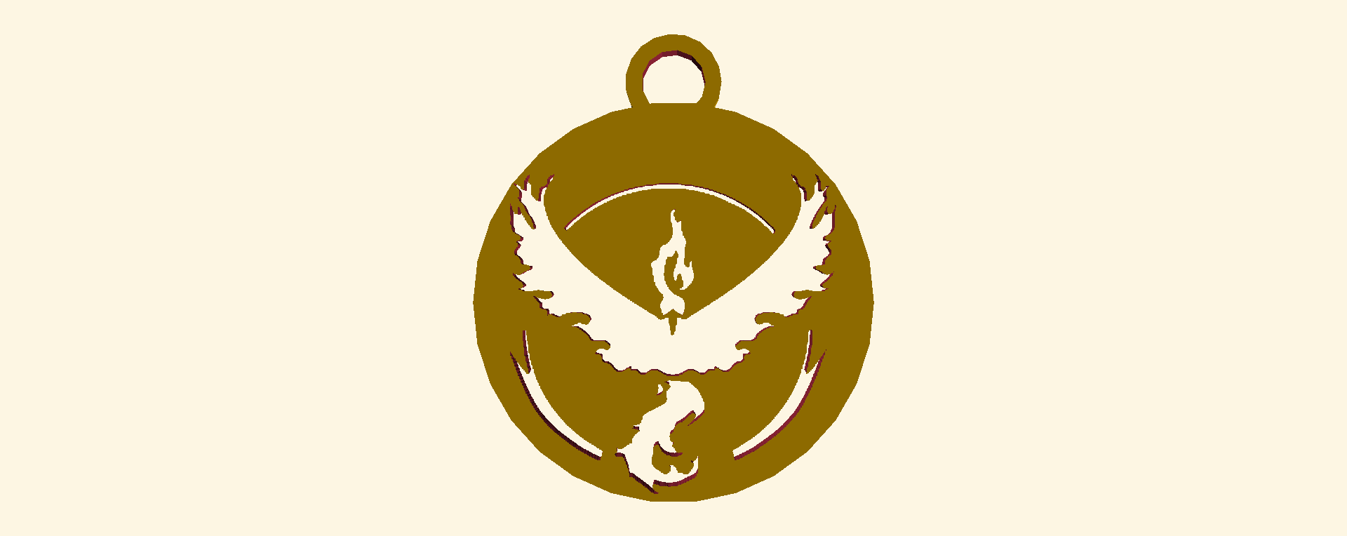 Valor Keychain - Pokemon GO