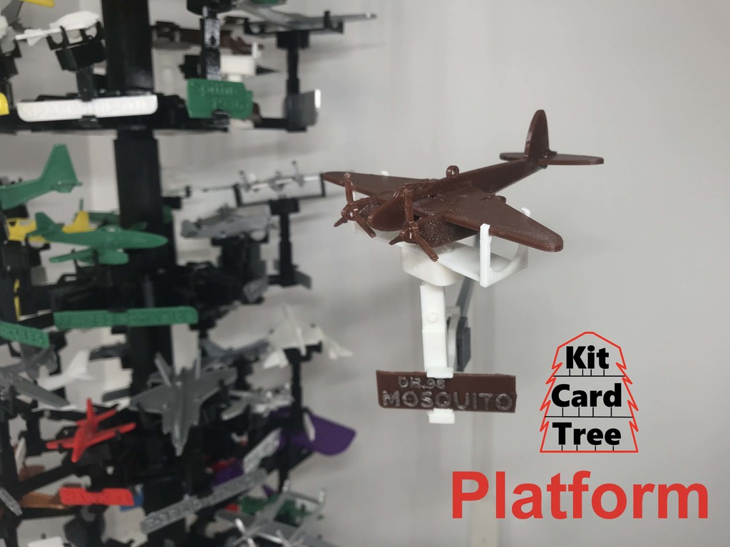 Kit Card Tree platform for the DH-98 Mosquito by Nakozen