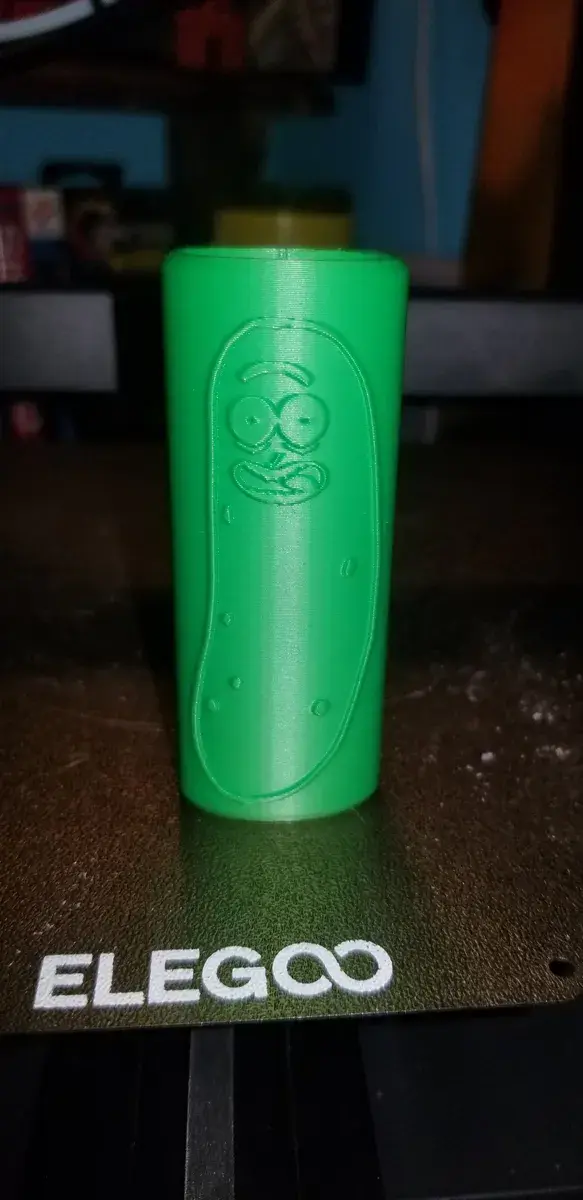 Bic Lighter Case Pickle Rick