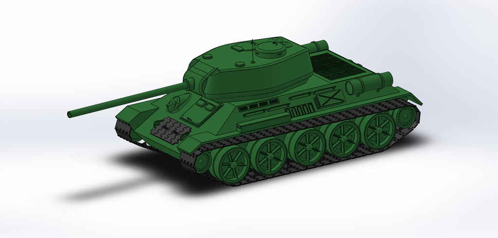 T-34 85 Detailed