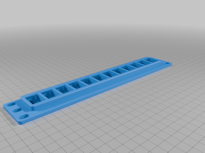 10" Rack 1U 12x Keystone Modules