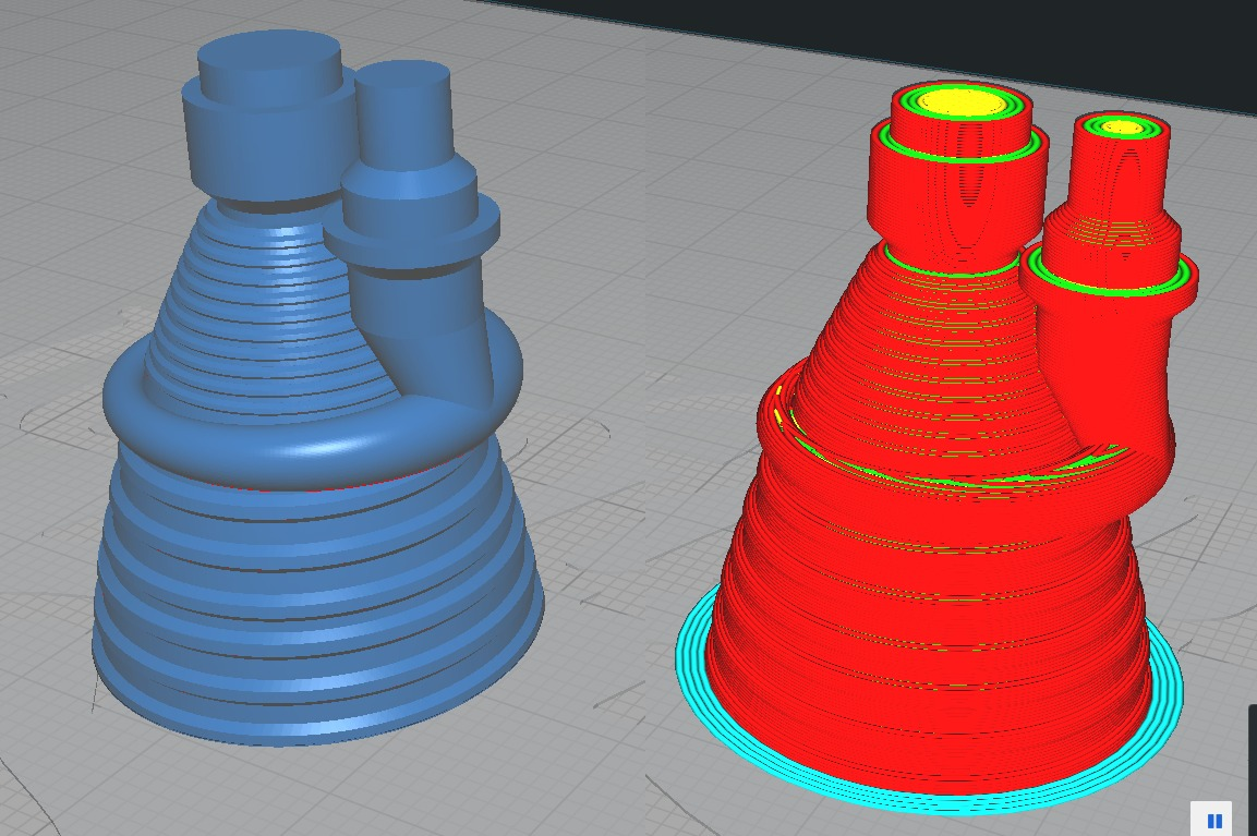 Saturn 5 printable rocket engine (+Inventor source)