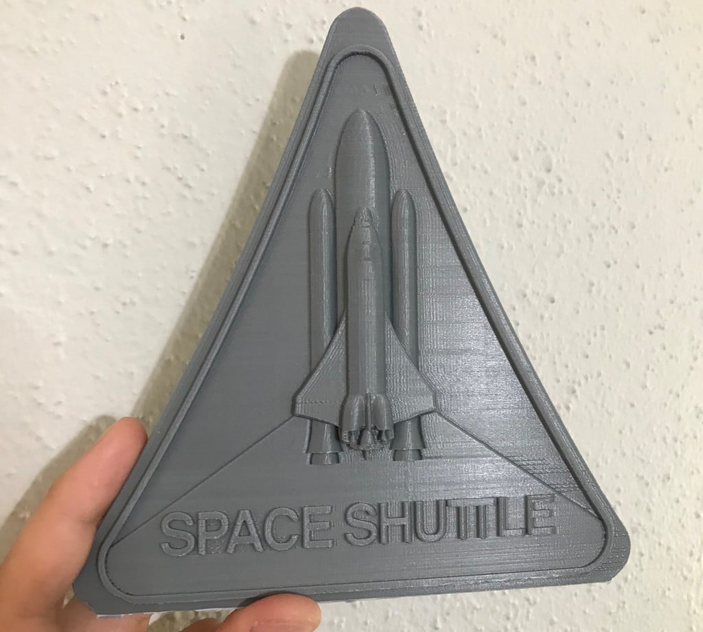 Space Shuttle Program - 3D Logo