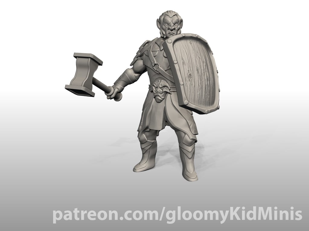 Image of Hobgoblin (hammer and shield)