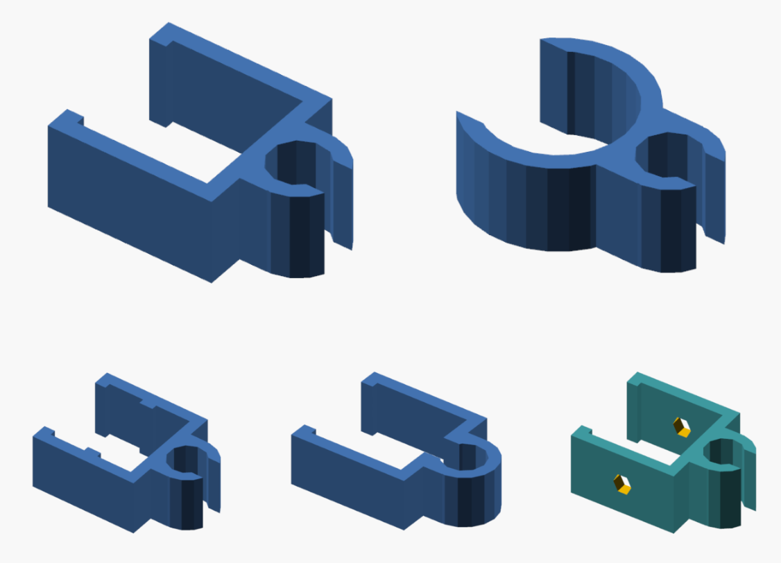 Customizable Cable Clip