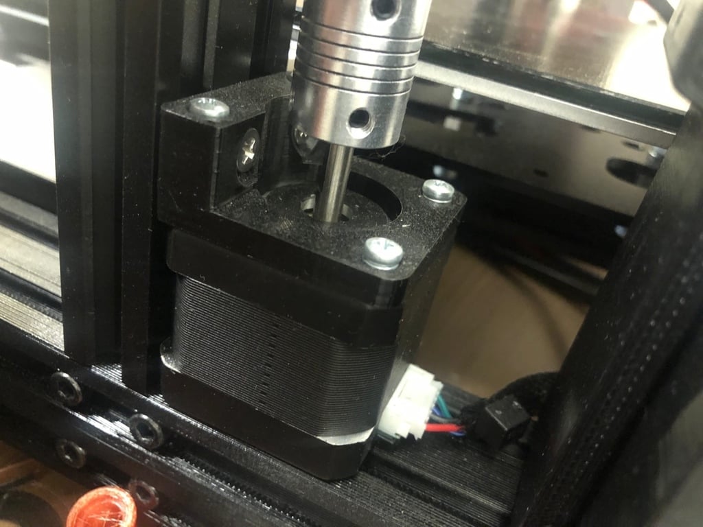 The motor mount on the Z axis for Ender 3 / 3 Pro / 3 V2