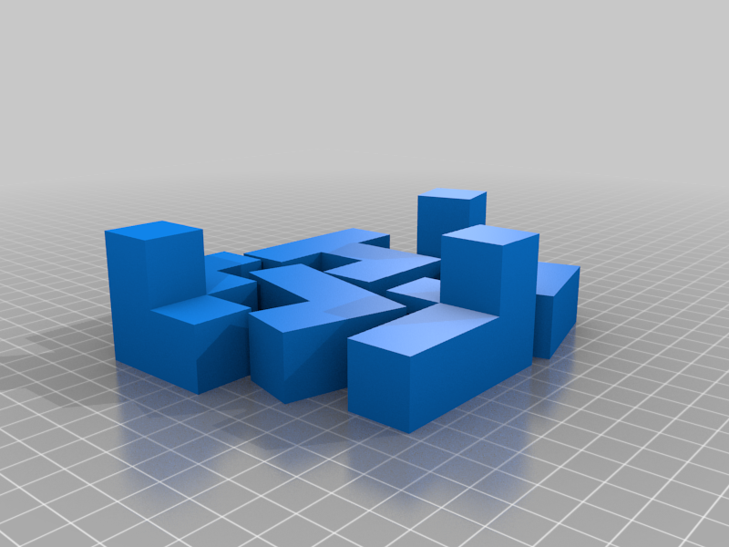 5 piece puzzle cube