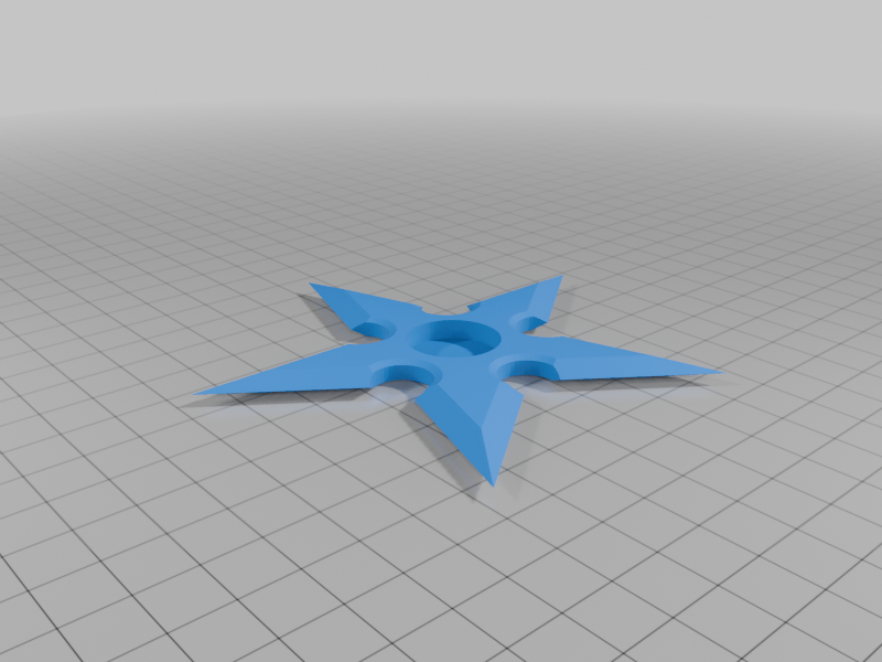 Throwing star 5 point