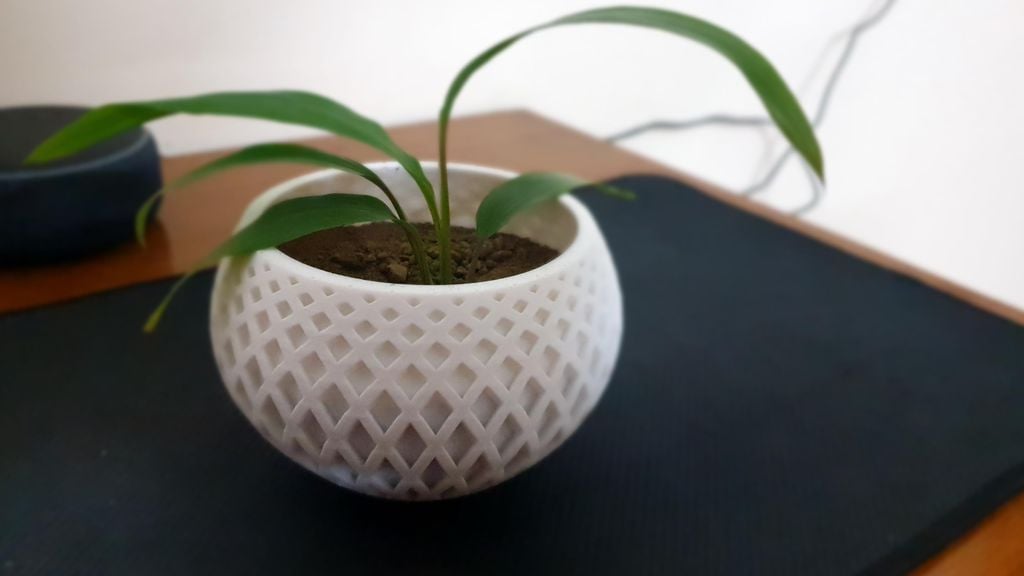 3D Printed Indoor Planter