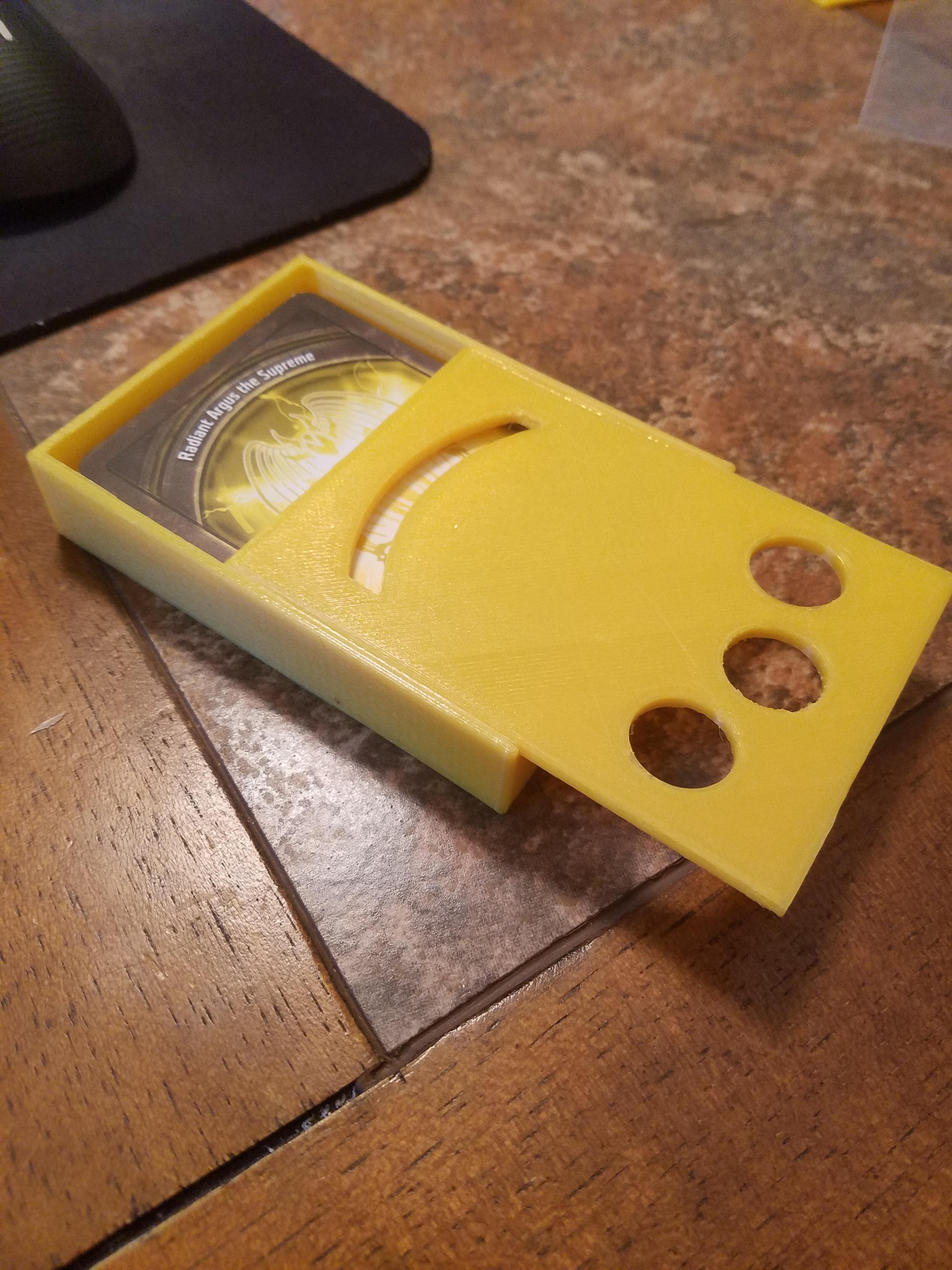 Keyforge Sliding Deck Box - Unsleeved