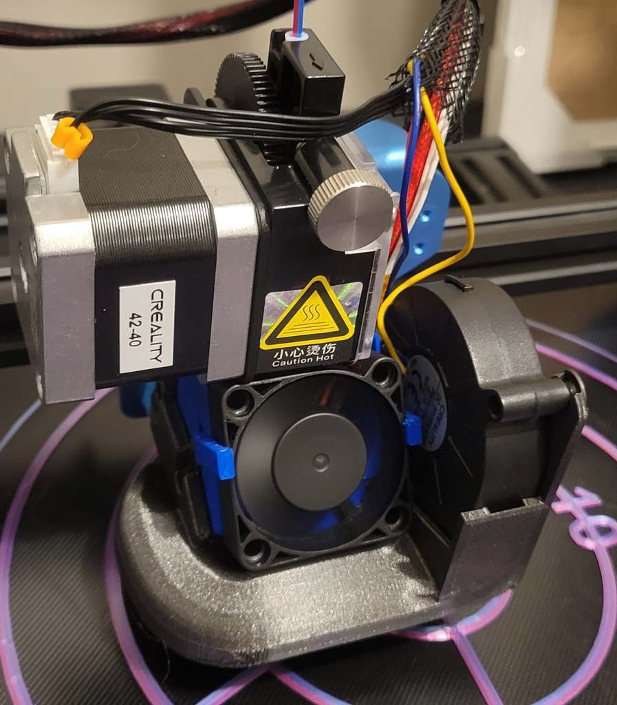 CR-10 V3 Hero Me Adapter (gen5/6) for Use with Stock Titan Extruder Mounting