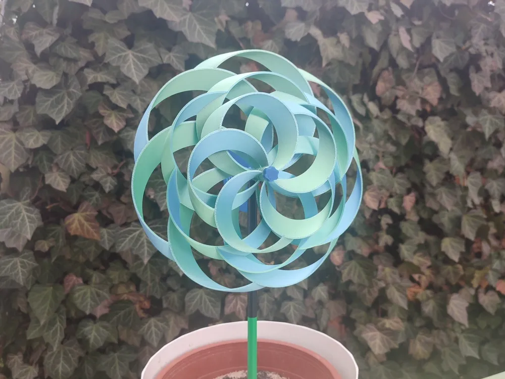 Miniatura 7 do modelo 3D Toroidal Windmill - Self adjusting turbine