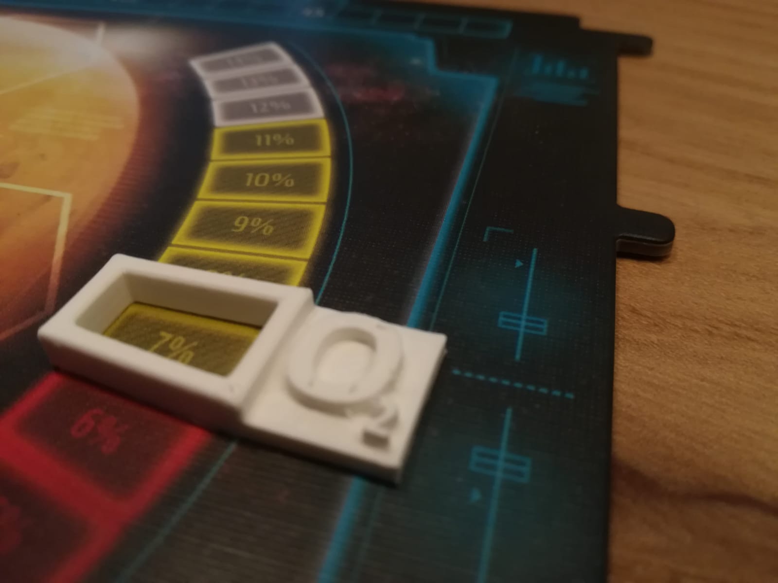 oxygen temperature token Terraforming mars: Ares expedition