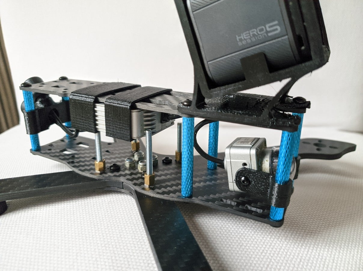Stingy V2 DJI Unit TPU kit + GoPro Session RS GO mount