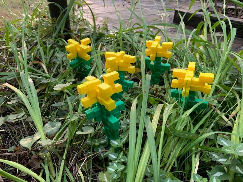 Minecraft Dandelion Flower