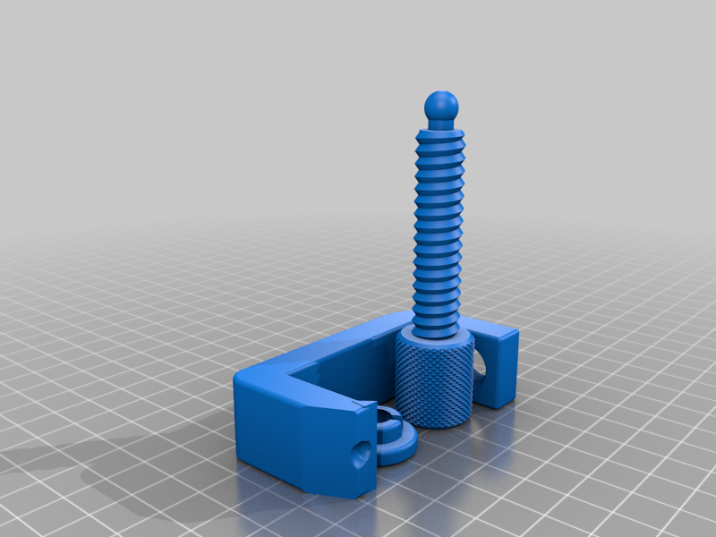 G-Clamp for printing TPU (Helps relieve tension off extruder) 3D model