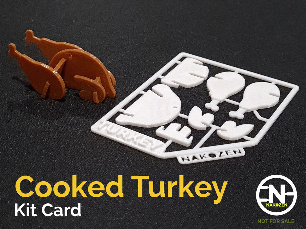 Cooked Turkey Kit Card