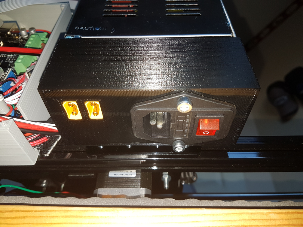 Flsun psu Case with switch and xt60