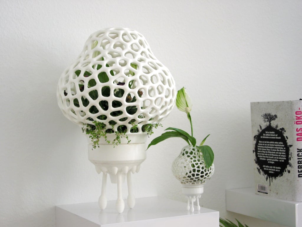 Big Plant Space Rocket with Pot