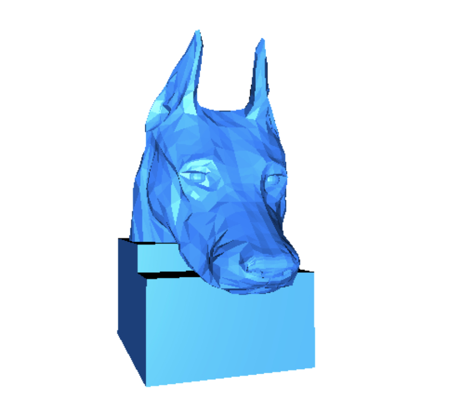 Doberman Sculpture