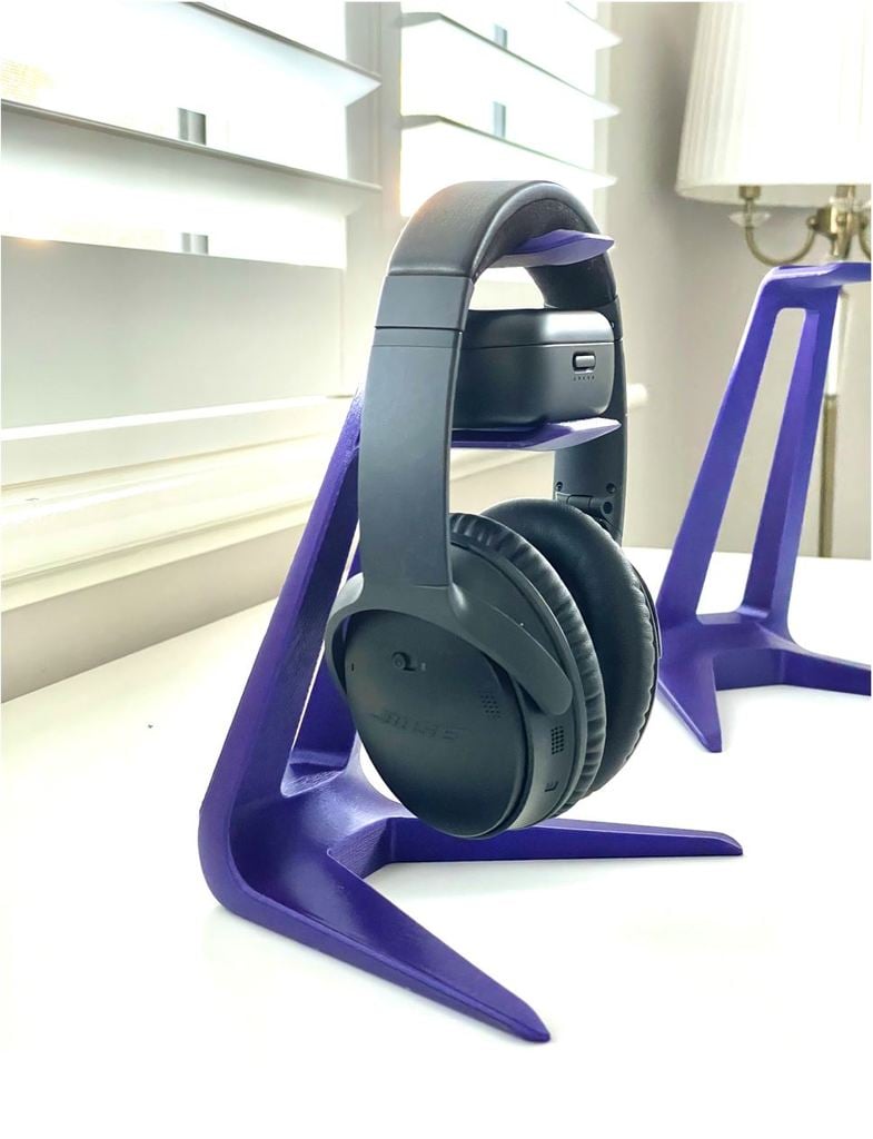 Headphone Stand with Shelf for Earbud Case