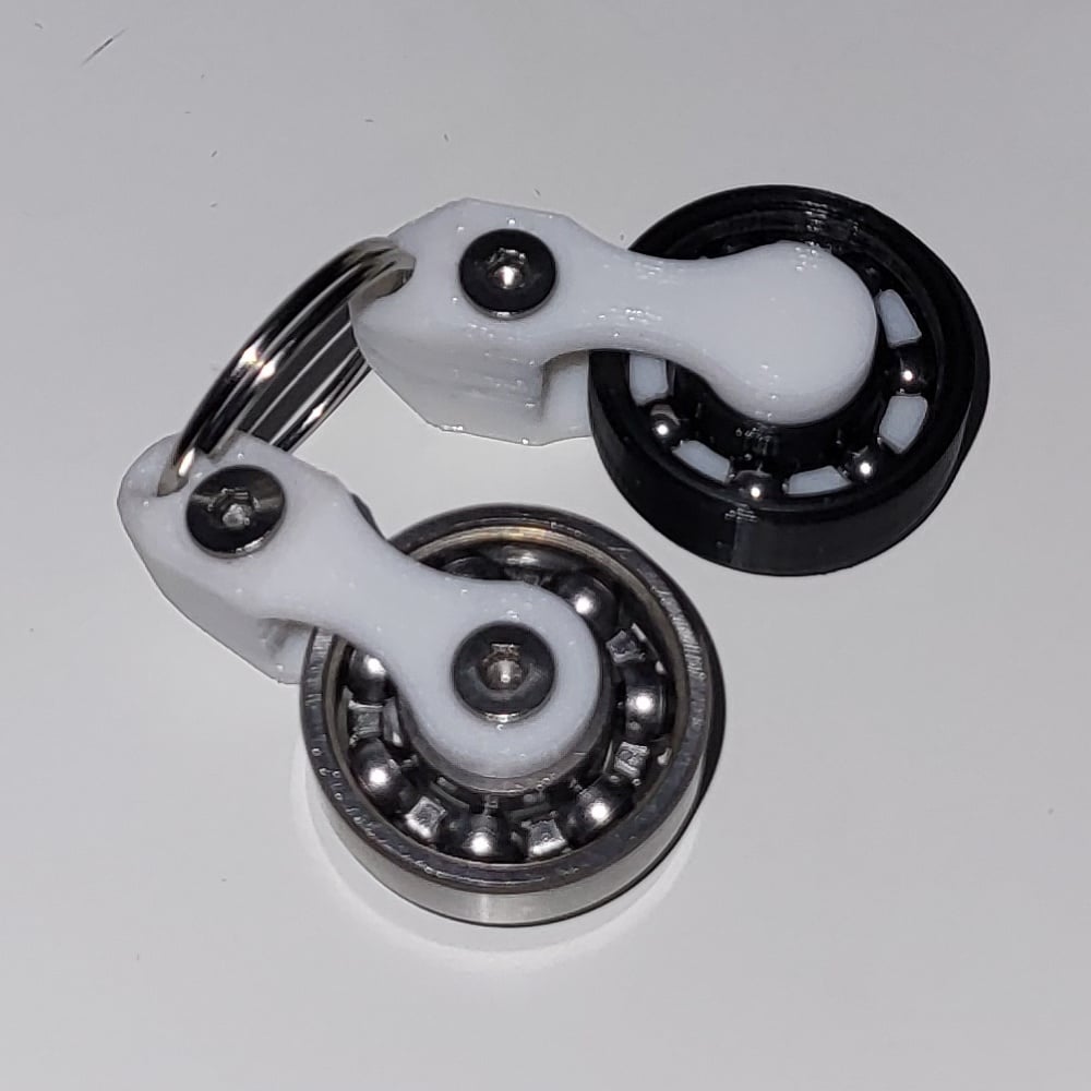 ball bearing - fidget spinner - keychain