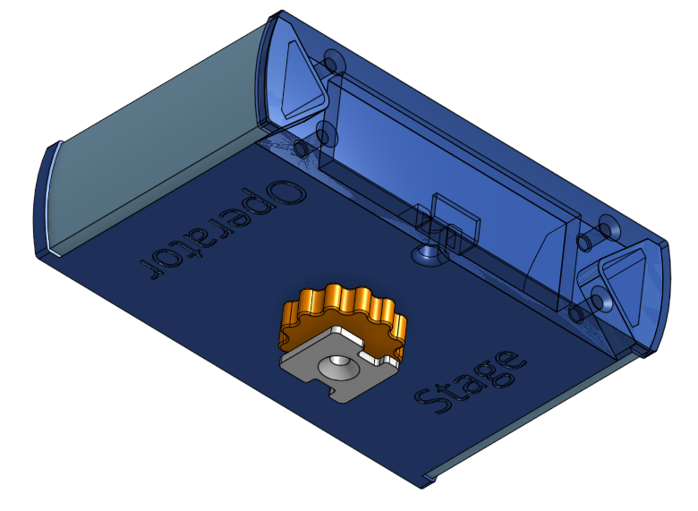Tally Light Case for NodeMCU OBS vMix