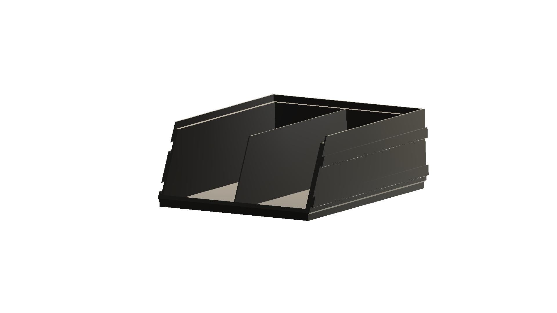 Stackable & Interlocking Storage Box