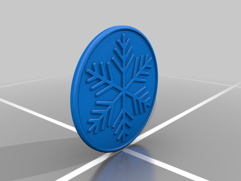 Snowflake Coaster