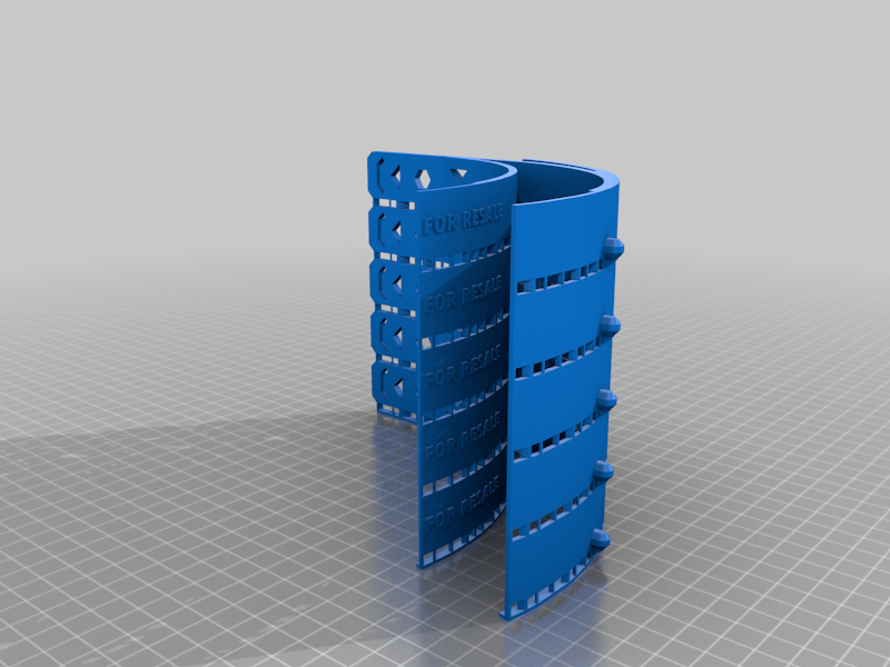 Split-Big Face Shield and Stacks-Brake Rotor Style-V2.1