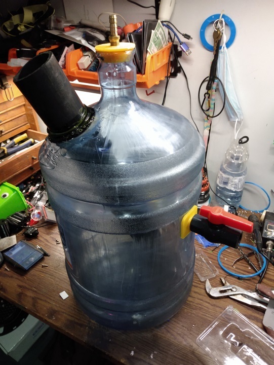 water jug bio digester