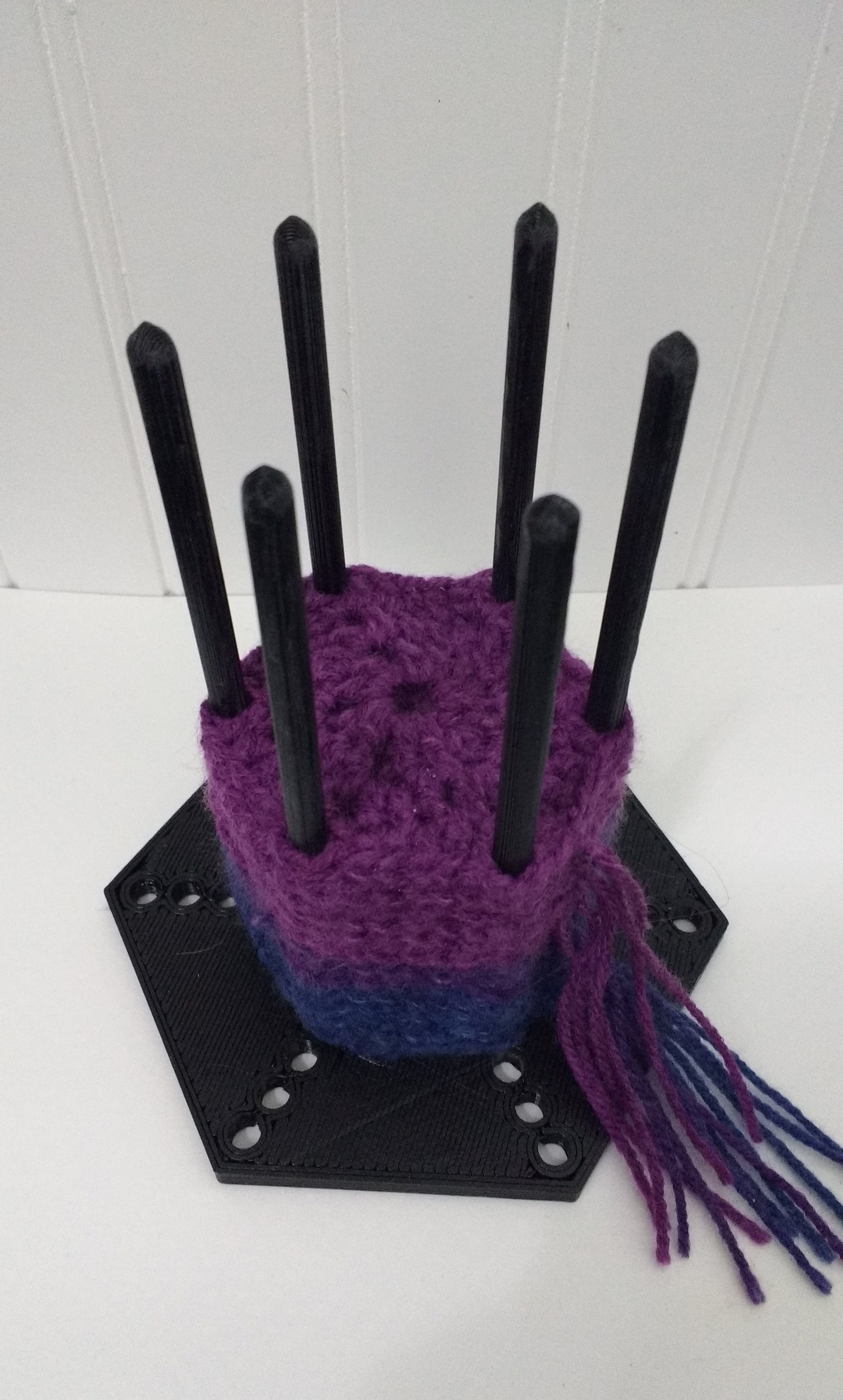 Hexagon Crochet Stand