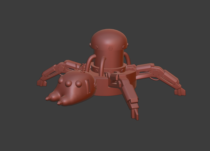 Tiny Metal Spider (Mad Trap marker) tk2