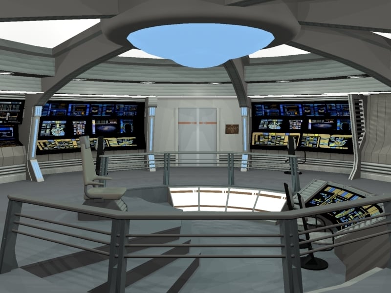 Side Consoles for Prometheus class bridge- Star Trek Voyager