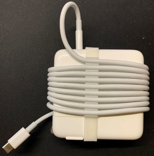 MacBook Pro M1 USB-C power adapter wire collector