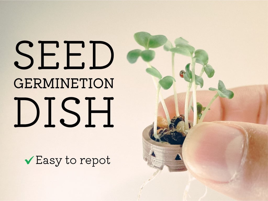 Seed germination dish