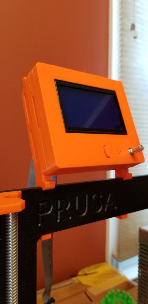 Prusa Mount for Full Graphic LCD Controller